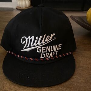 Miller Genuine Draft Black Cap